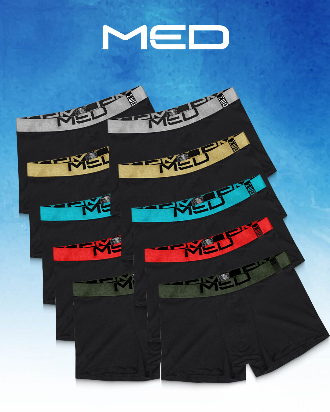 MED ROY BOXERS - ΣΕΤ 10