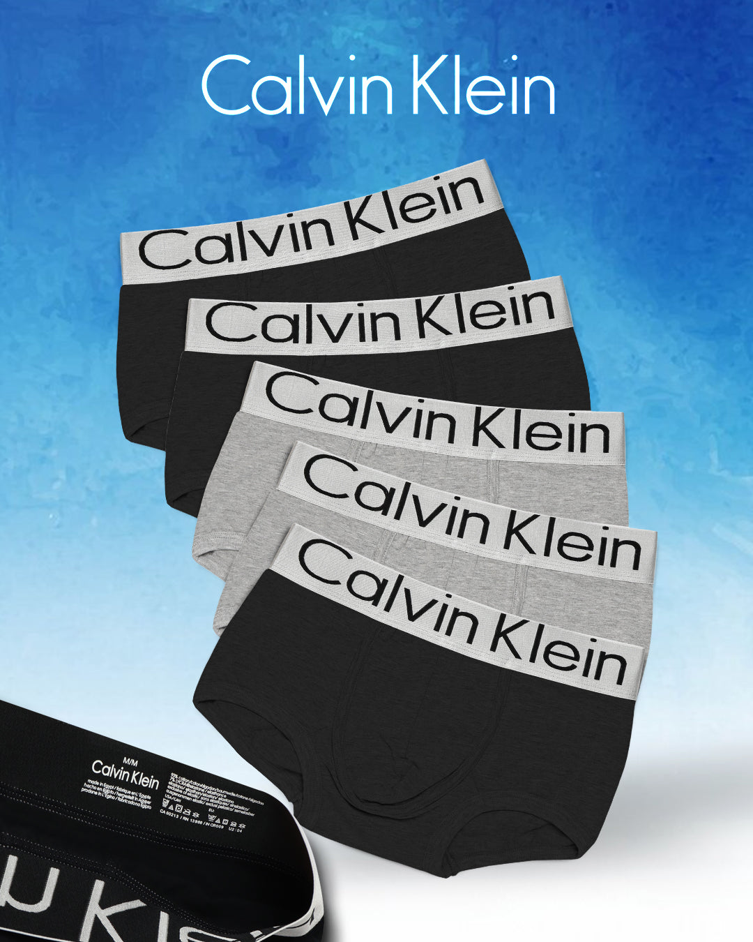 CALVIN KLEIN MIX SLIPS - ΣΕΤ 5